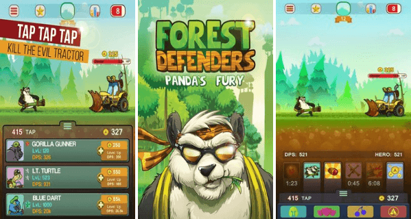 Wald Defenders: Panda Wut