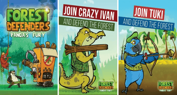 Forest Defenders: Panda's Fury MOD APK Android Free Download