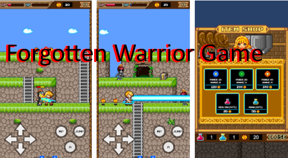 forgotten warrior game