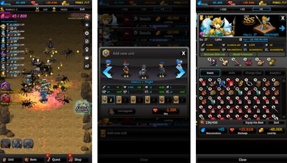 Gameplay screenshot from fortune quest savior for Android