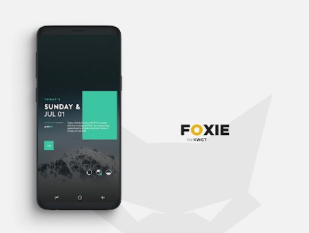 Foxie для kwgt MOD APK Android