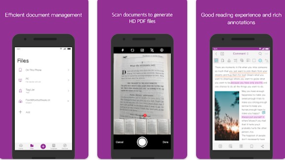 Gameplay screenshot from foxit pdf editor for Android