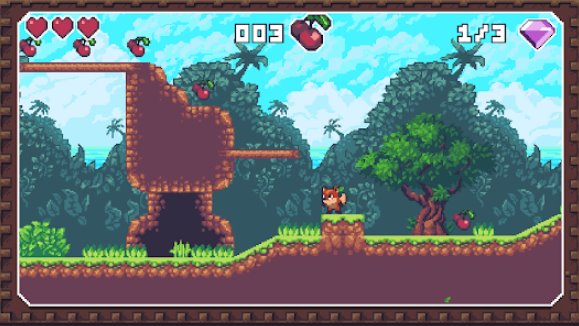 Gameplay screenshot from foxyland premium for Android