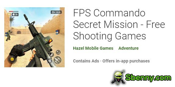 fps commando secret mission free shooting games