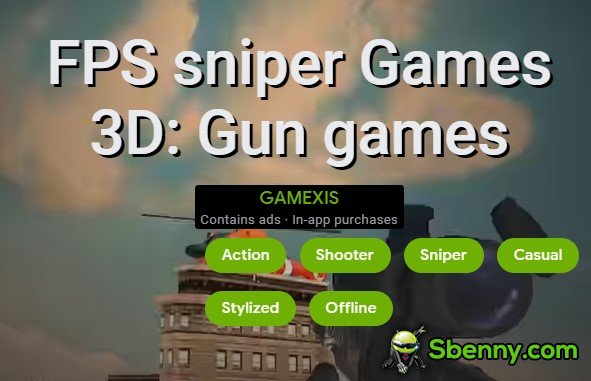 fps sniper games 3d gun games