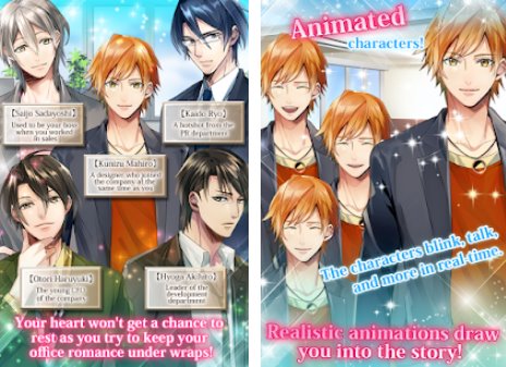 Gameplay screenshot from fr office lovers for Android