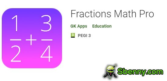 fractions math pro
