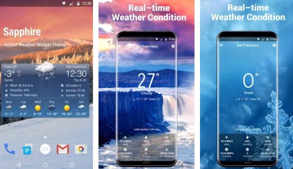 free weather forecast and clock widget MOD APK Android