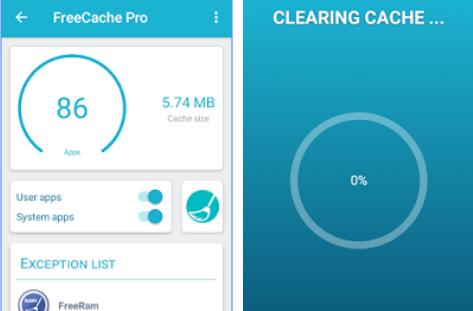freecache powerful cache cleaner MOD APK Android