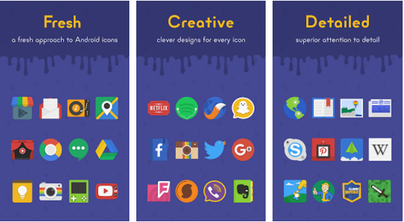 fresh icons MOD APK Android