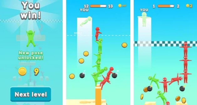 Gameplay screenshot from friend stack race for Android