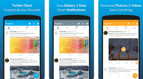 amical pour twitter MOD APK Android