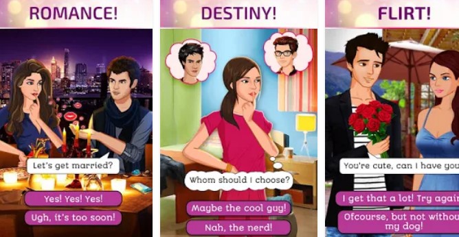 Gameplay screenshot from friends forever indian stories for Android