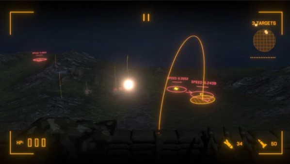 Gameplay screenshot from front fire mlitary war tactics game for Android
