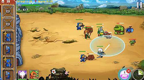 Gameplay screenshot from frontier warriors for Android