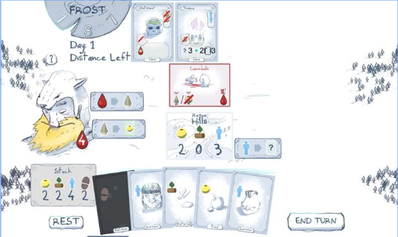 Gameplay screenshot from frost for Android