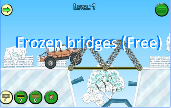 gefrorene Brücken frei