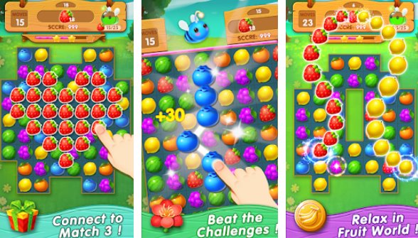Gameplay screenshot from fruit fancy for Android