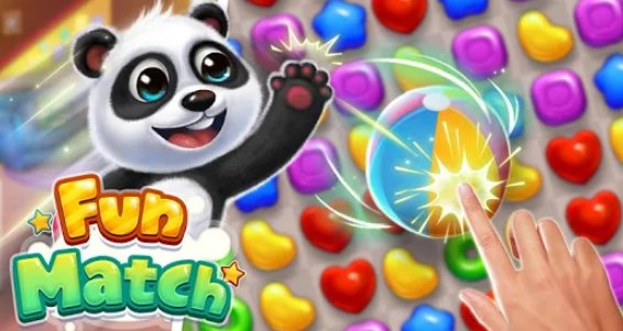 Gameplay screenshot from fun match match 3 games for Android