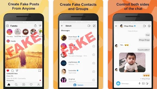 Gameplay screenshot from funsta post and direct prank for Android