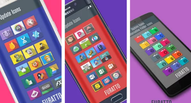 Gameplay screenshot from furatto icon pack for Android