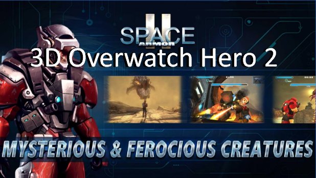  3D Overwatch Hero 2