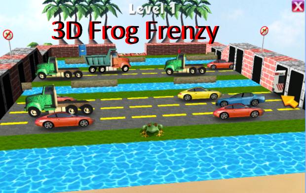  3D Frog Frenzy