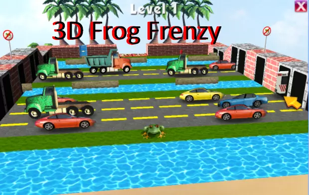  3D Frog Frenzy