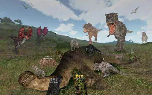 Gameplay screenshot from Dinos Online for Android