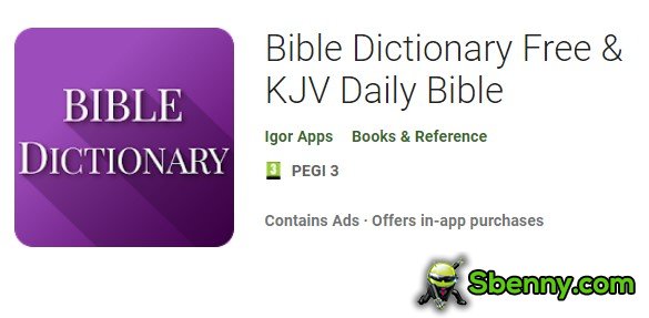  Bible Dictionary Free & KJV Daily Bible
