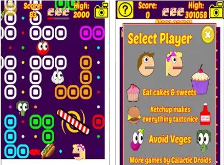 Gameplay screenshot from danger vegetables pro for Android
