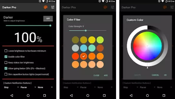 Gameplay screenshot from darker pro for Android