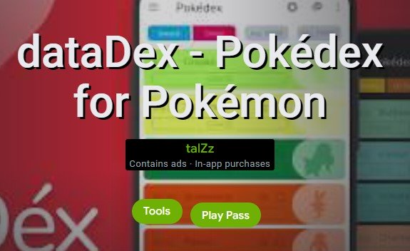  dataDex - Pokédex for Pokémon