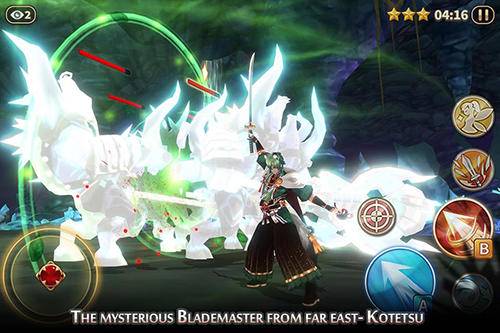Gameplay screenshot from dawn break  night witch for Android
