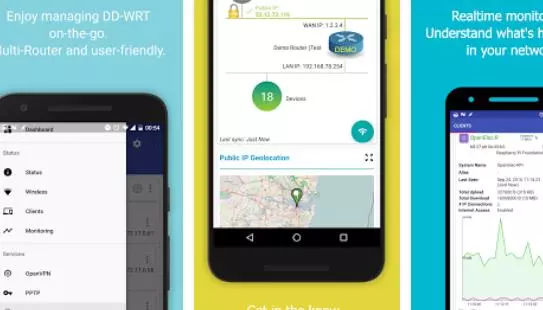 Gameplay screenshot from dd wrt companion for Android