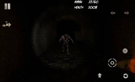 Gameplay screenshot from dead bunker 2 hd for Android