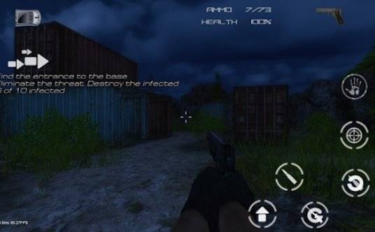Gameplay screenshot from dead bunker 4 apocalypse for Android