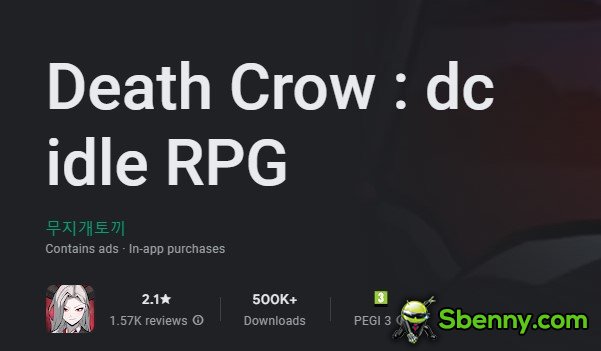  Death Crow : dc idle RPG