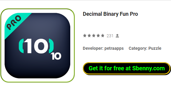  Decimal Binary Fun Pro APK