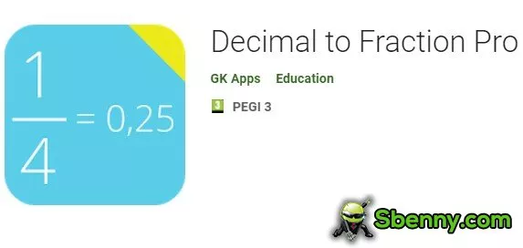 decimal to fraction pro