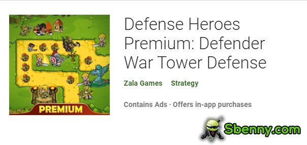  Defense Heroes Premium: Defender War Tower Defense APK