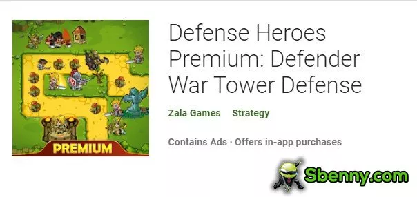  Defense Heroes Premium: Defender War Tower Defense APK