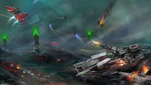 Gameplay screenshot from defense legend 3 future war for Android