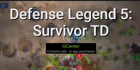 defense legend 5 survivor td