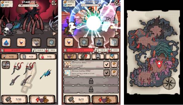 Gameplay screenshot from demon rpg for Android