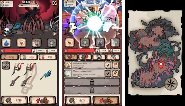 Gameplay screenshot from demon rpg for Android