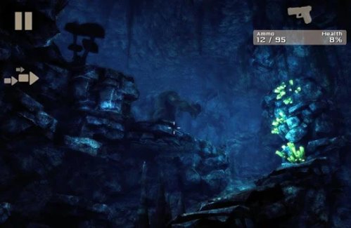 Gameplay screenshot from descent death valley for Android