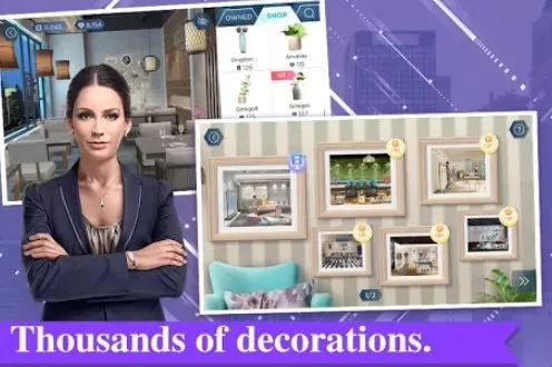 Gameplay screenshot from design my room for Android