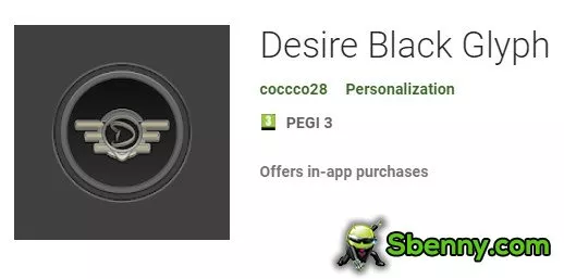  Desire Black Glyph