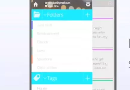Gameplay screenshot from diaro diary journal notes for Android